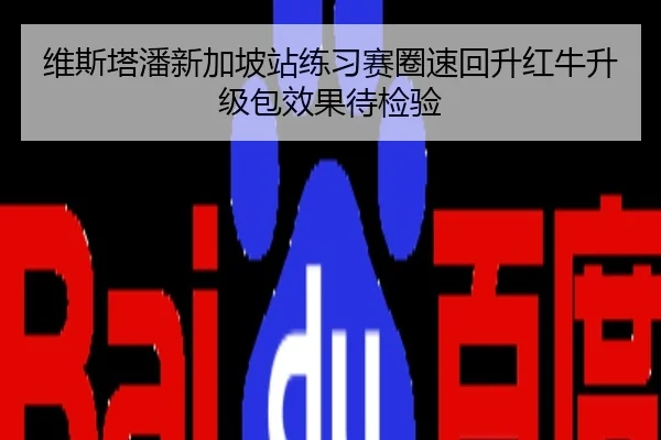 维斯塔潘新加坡站练习赛圈速回升红牛升级包效果待检验