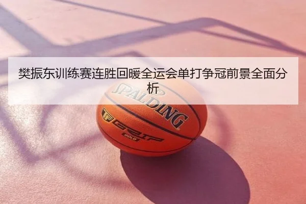 樊振东训练赛连胜回暖全运会单打争冠前景全面分析